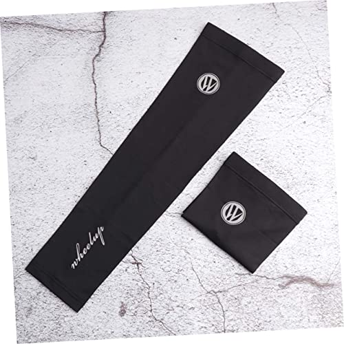 TOGEVAL 1 Par De Manga De Braço De Seda Gelada Mangas Protetoras De Pele Para Dirigir Mangas De De B