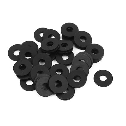 Sellify 6x16x1.5mm O-Ring Hose Gasket Flat Rubber Washer Lot for Faucet Grommet 50pcs