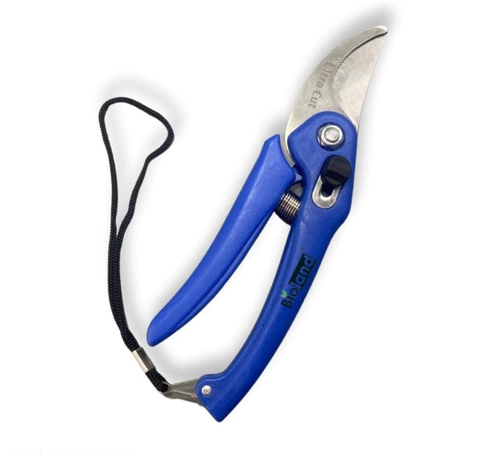 BIOLAND Pruning Shear Cutter for All Purpose Garden Use with Smart Lock | Plant Cutter for Home Garden- Scissors | Branch Trimmer | Leaf and Flower Cutter | Bypass Pruner | Secateur | Wood Cutter (B0BDFZYL32) Amazon Price History, Amazon Price Tracker