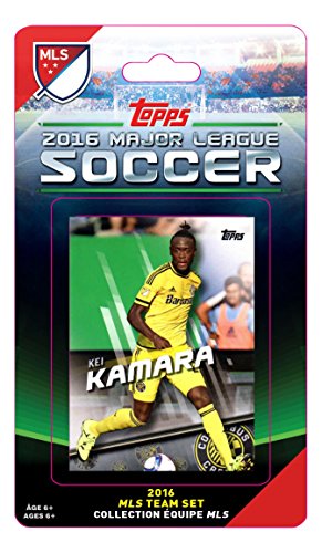 MLS Columbus Crew 2016 Topps Set & Storage Album, White