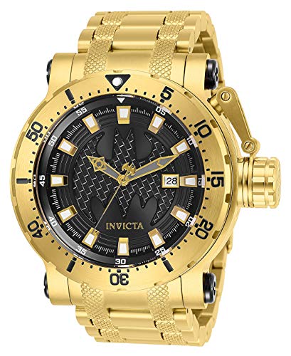 Invicta Batman Men's 26821 DC Comics Analog Display Automatic Self Wind Gold Watch