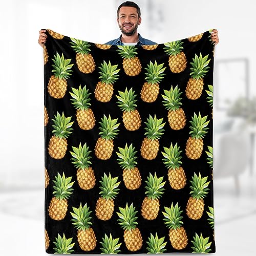 Pineapple Tropical Fruits Blanket