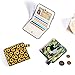 Toughergun Wallet Women Rfid Blocking Small Compact Bifold Luxury Leather Pocket Wallet Ladies Mini Purse with ID Window