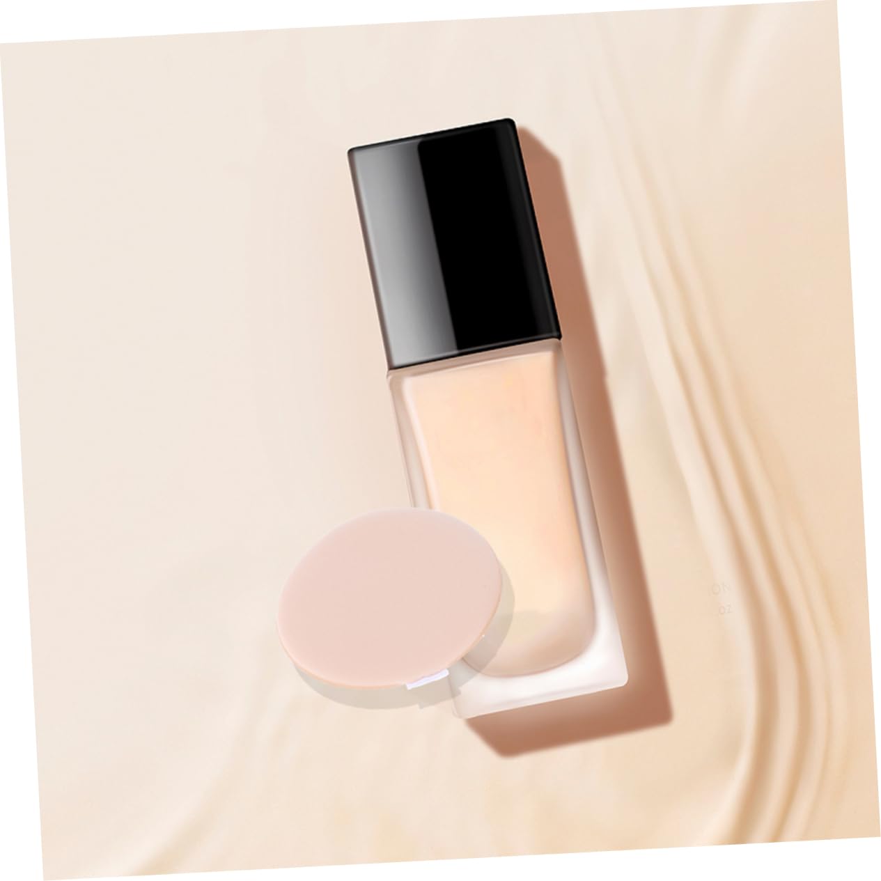 Healeved Makeup Sponge Puff Round Powder Sponges 12pcs Set for Foundation Application Gentle on Skin Portable for Travel