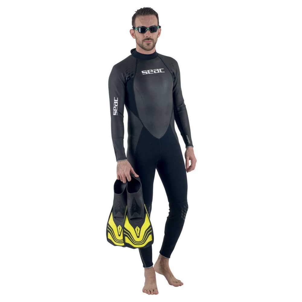 SEAC Vela - Pinne Corte da Nuoto e Snorkeling Unisex Adulto