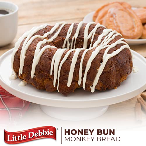 Image of Little Debbie Honey Buns, 48 Individually Wrapped Breakfast Pastries (8 Boxes)