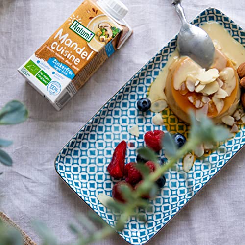 Natumi Bio-Mandel-Creamer, 15 x 200 ml – laktosefrei, zuckerfrei, glutenfrei, bio, vegan, hergestellt aus europäischen Mandeln, milchfreie, milchfreie Alternative