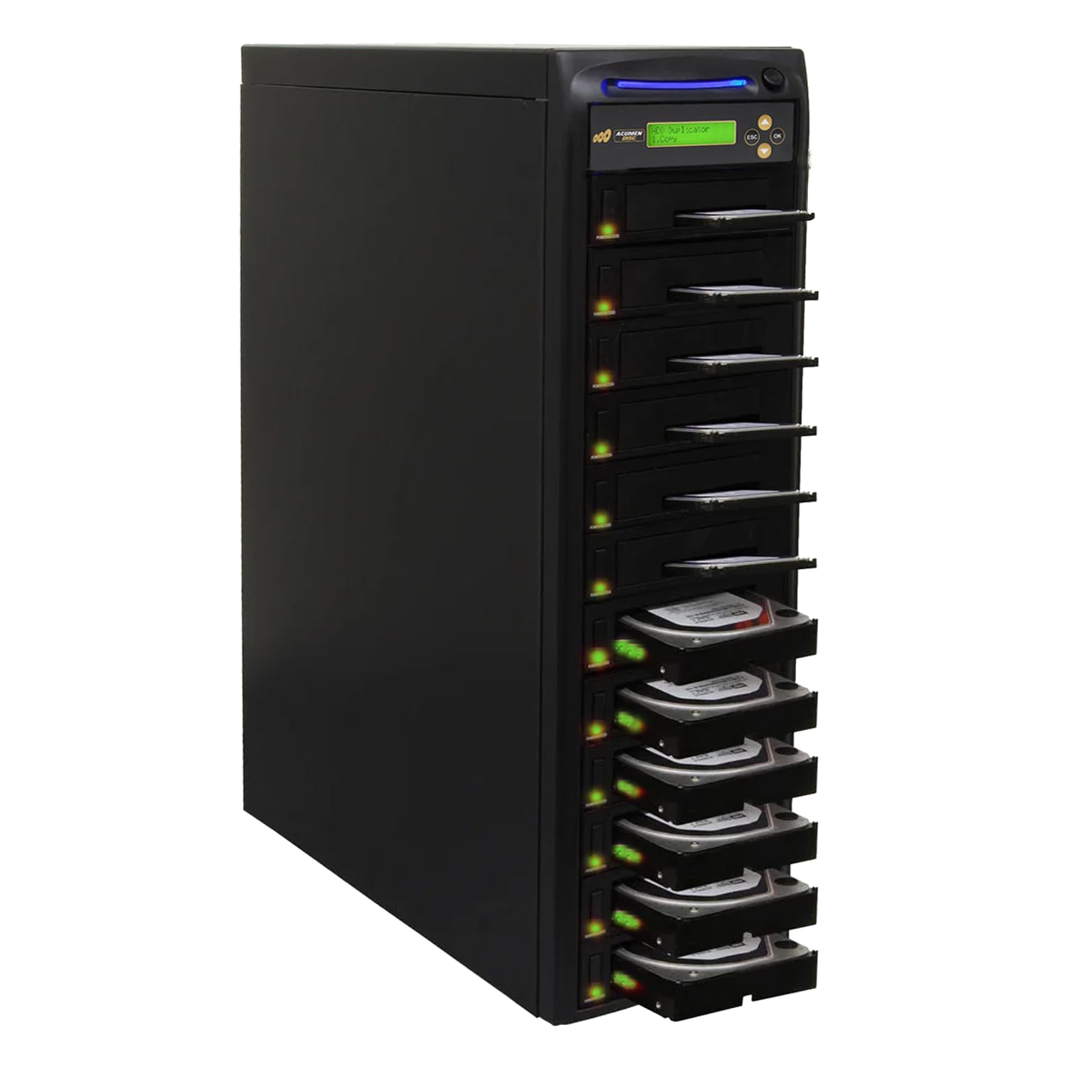 Acumen Disc 1 to 11 SSD HDD Hard Drive Duplicator - 9GB/Min H11-SATA150