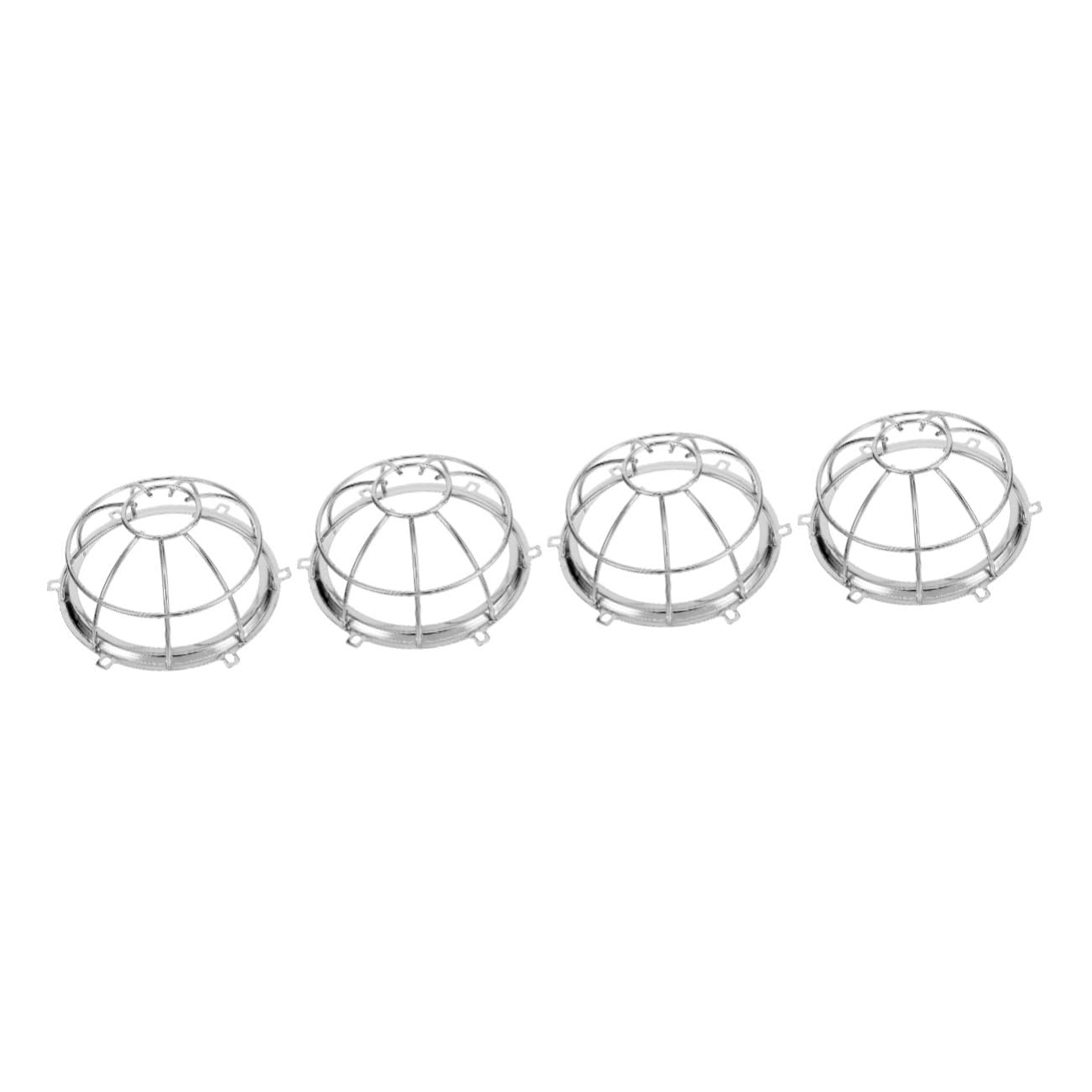 4 Piezas Protector para Detector de Incendios con Jaula Resistente Compatible con Sensores de Humo Interconectados Instalación Sencilla para Hogar y Oficina Protectora para Alarma