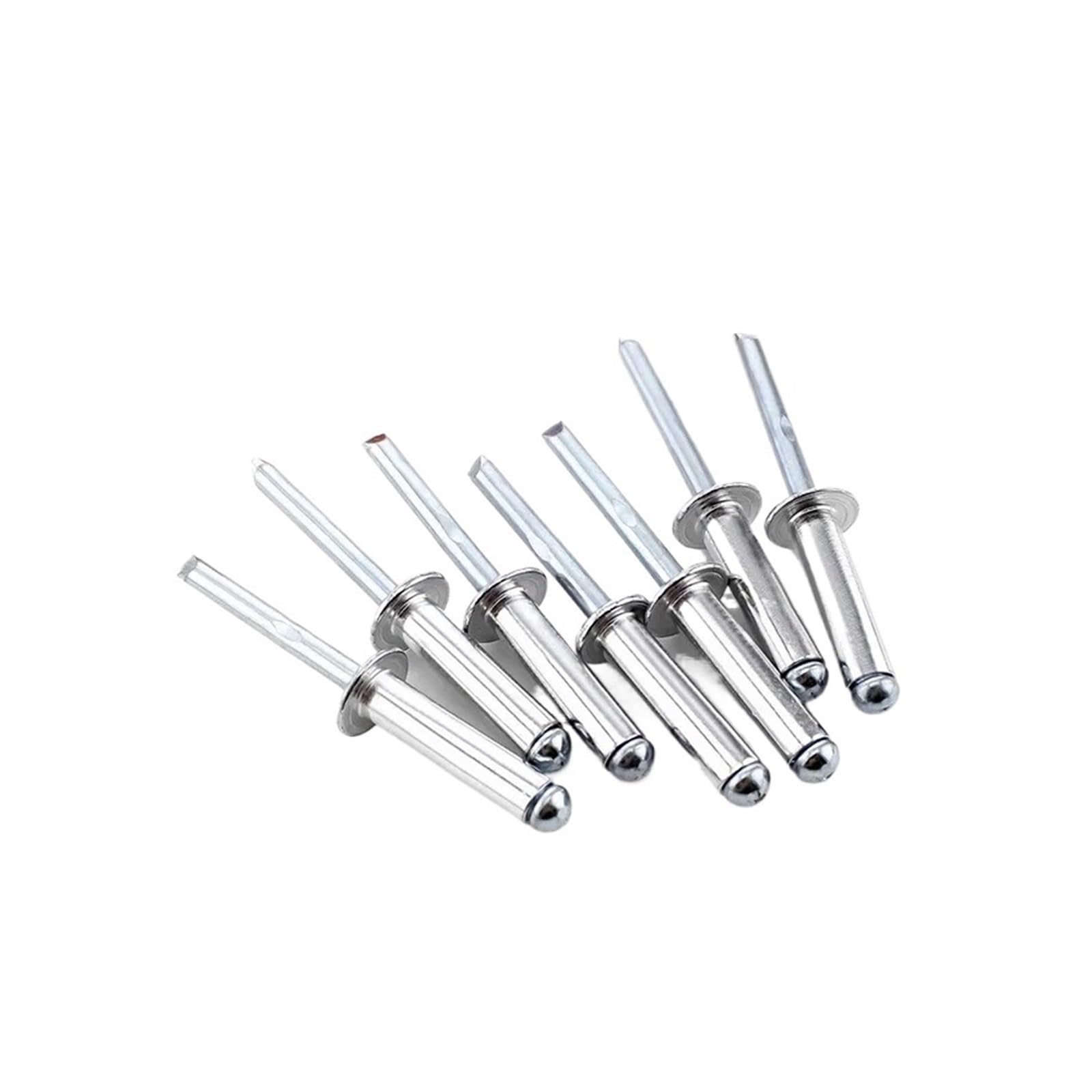 Kit di assortimento di rivetti ciechi in alluminio da 500 pezzi, rivetti pop a testa di fungo M3.2 M4 M5 con mandrino di rottura for progetti in metallo e fai da te