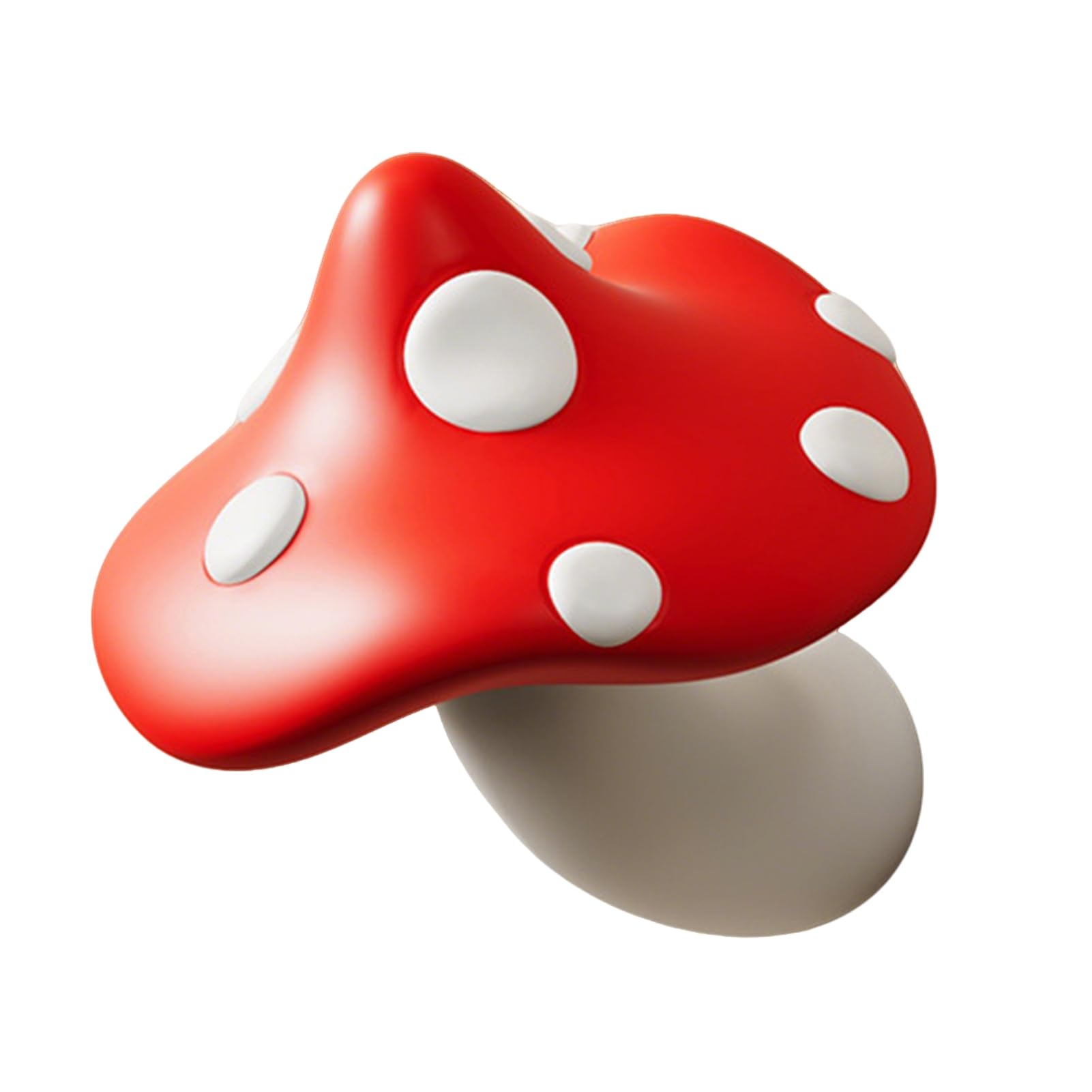 Virelynx B Cute Mushroom Wall Hook – Decorative Key Holder Hook No Drill, Red Mushroom Hook For Edroom Athroom Entryway Coat