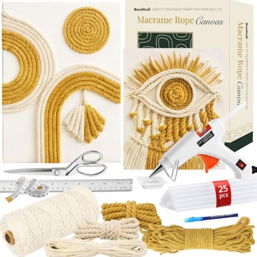 DIY Macrame Wall Hanging Kit for Beginners
