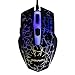 Produktbild R4mpage RP-5200 5 Tasten LED Gamingmaus wechselnde LED Beleuchtung Schwarz 5 Farben
