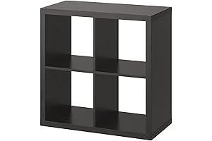 IKEA Kallax 4 Shelving Unit, perfect for storing books, records or personal collections.