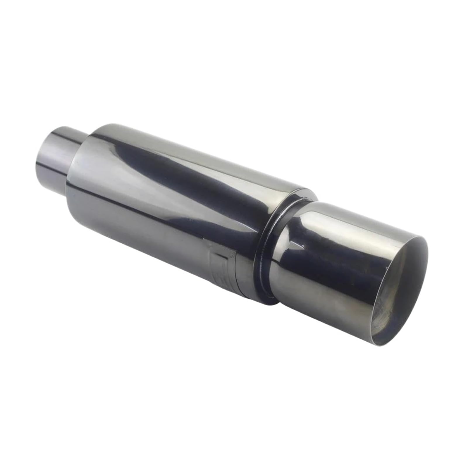 Reduktor wydechowy Samochód Motocykl Uniwersalny Stal nierdzewna Tłumik Rura wydechowa ID 51MM 57MM 63MM Wylot 90mm Stylizacja Układy wydechowe Końcówka tłumika Wydech Rura wydechowa(TITANIUM 57MM)