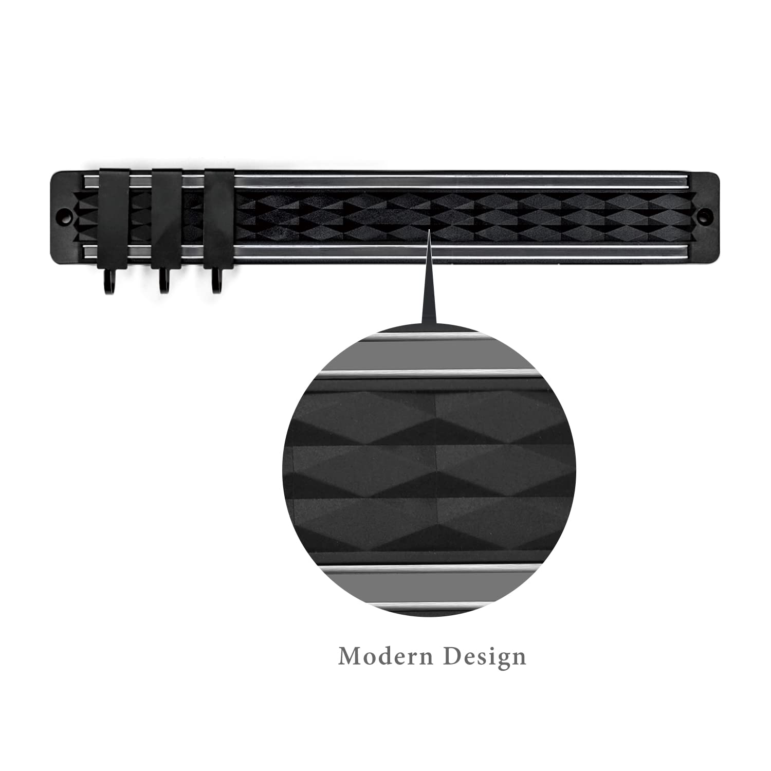 Magnetischer Messerhalter – 2 Stück à 38,1 Cm, Starker Magnet Zum Wandmontage, Spart Platz In Der Küche