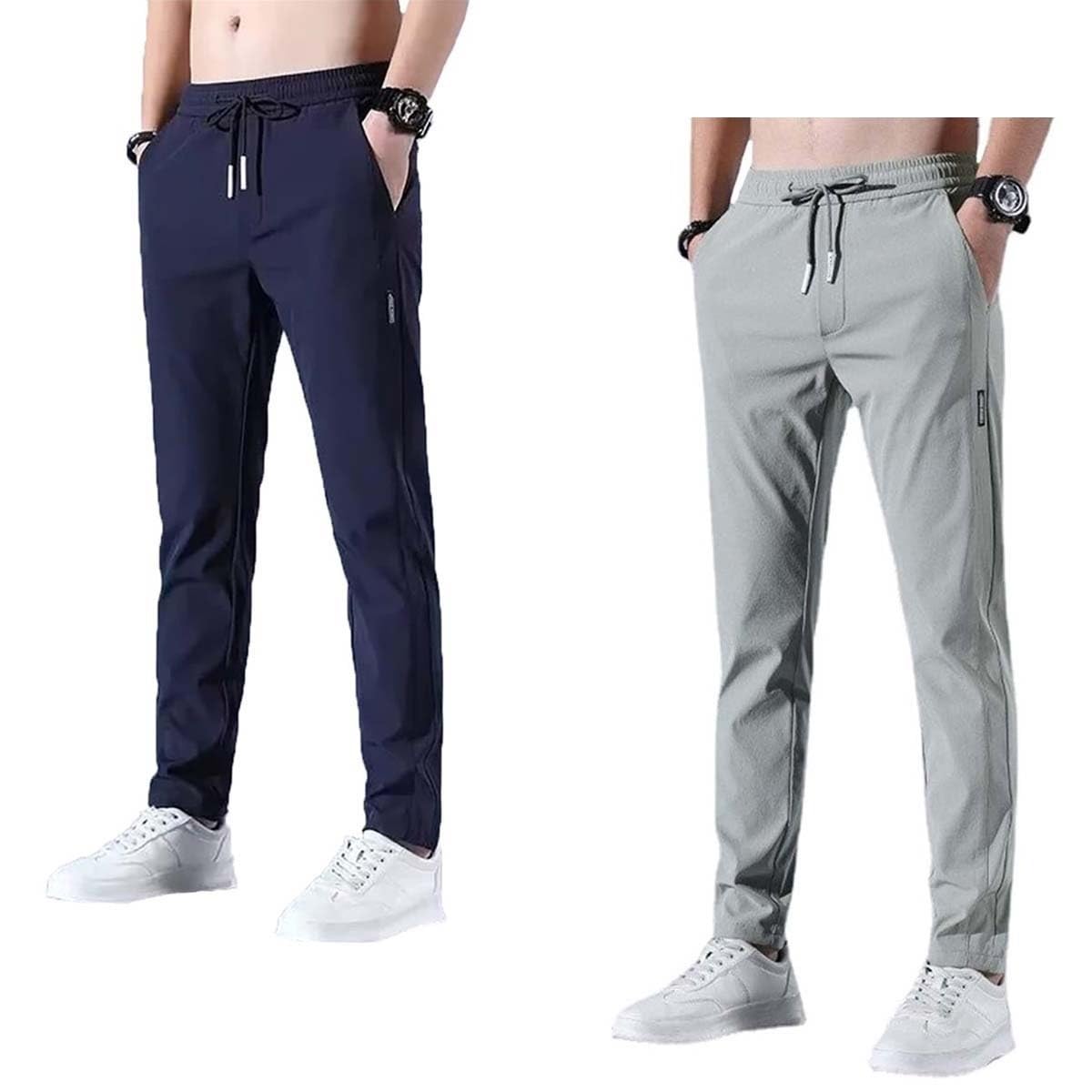 Męskie spodnie do joggingu, długie, sportowe, lekkie, oddychające, trening, fitness, czas wolny, lato, z kieszeniami, spodnie dresowe, odzież uliczna, spodnie do jogi, S-5XL