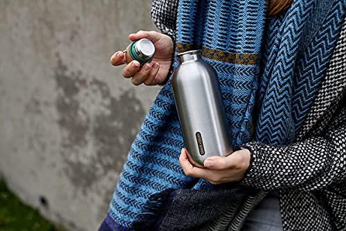 BLACK + BLUM Steel Bottle, Stainless Steel, Olive, 600ml