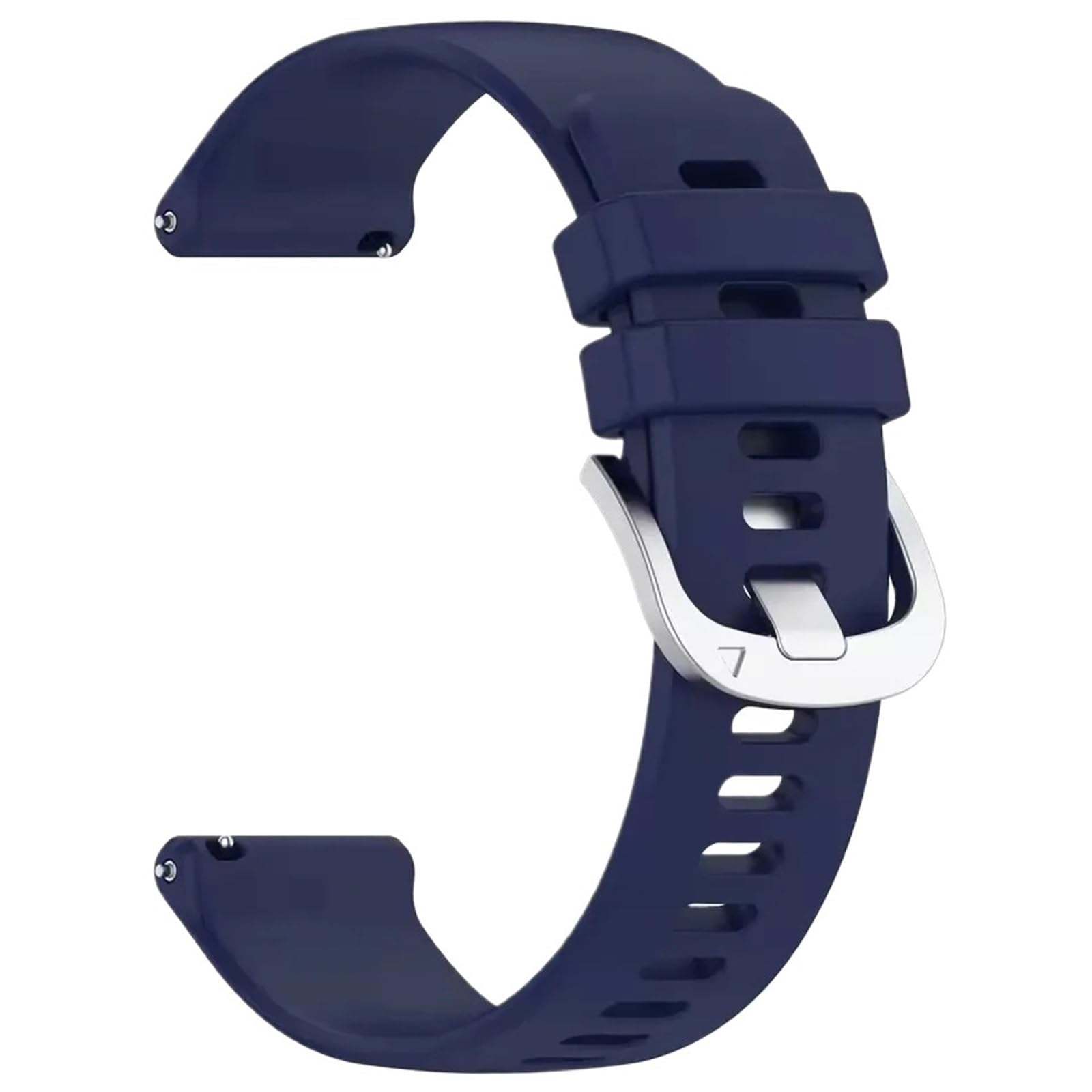 Uniwersalny zamiennik 18 mm 20 mm 22 mm silikonowy pasek pasek do zegarka bransoletka opaska na nadgarstek (czarny, 22 mm)