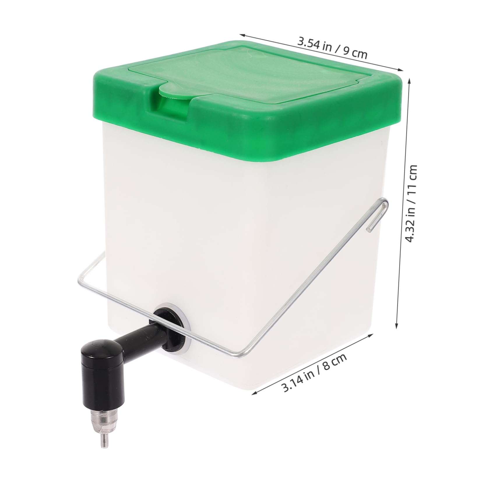 SUPVOX Rabbit Water Bottle Hanging Water Feeder for Guinea Pigs and Pets Automatic Pet Drinking Materials Easy Install for Bunny Cages