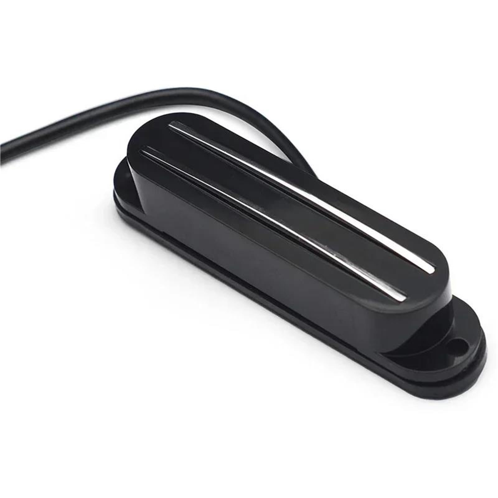 Pastilla para Guitarra Eléctrica ST Style Humbucker Twin Blade Pickup Mini Humbucker Dual Rail 9K Para Reemplazo De Guitarra Eléctrica FD ST Multicolor(Green)
