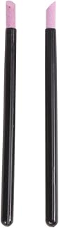 Lurrose 2pcs Stone Sanding Nail File Pumice Stone Nail File Cuticle Remover Trimmer Buffer Pedicure Pen for Peeling Dead Skin