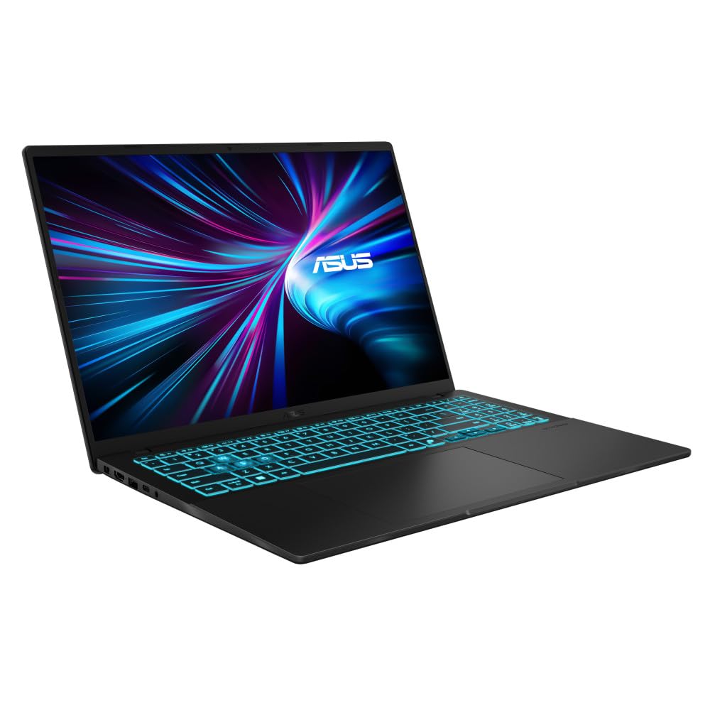 ASUS V3607VM-RP008W (V16) - 16" laptop - Intel Core 5 210H - 16 GB - 1 TB - NVIDIA RTX 5060 - Windows 11 Home - Czarny - AZERTY