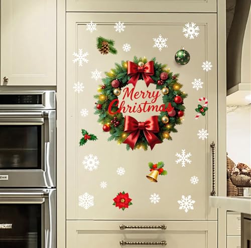 IMISHM 8 Adhesivos Navideños para Pared miniatura 5