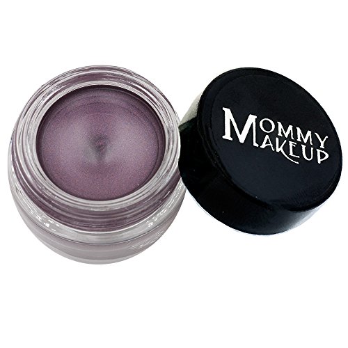 Mommy Makeup Waterproof Stay Put Gel Eyeliner with Semi-Permanent Micropigments - smudge-proof, long wearing, paraben-free - Amethyst (Deep Eggplant)