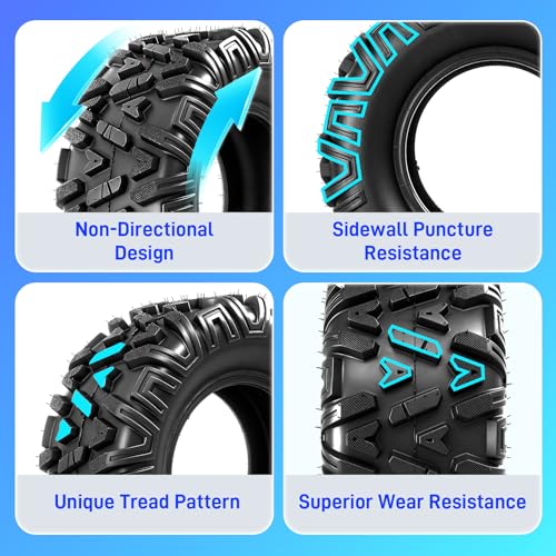 Trible Six All-Terrain ATV Tire