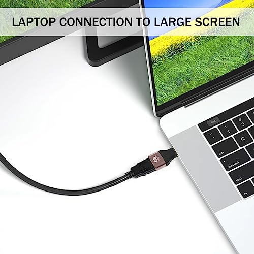 Dhttechky DHT-HDMI-001 Micro Hdmi Adapter 2Pcs,8K Hdmi Male To Hdmi Female Adapter,48Gbps Hdmi To Micro Hdmi Adapter,Standard Micro Hdmi 2.1 Version Extension Adapter Conversion For Laptop,Camera,Projector,Hdtv thumb #5