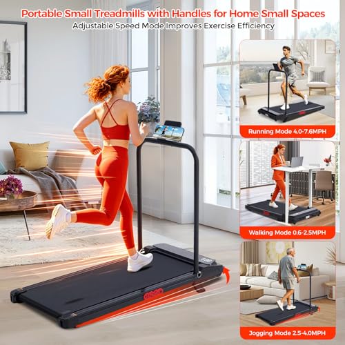 Image of Portable Walking Pad Treadmill for Exercising, Model HG002