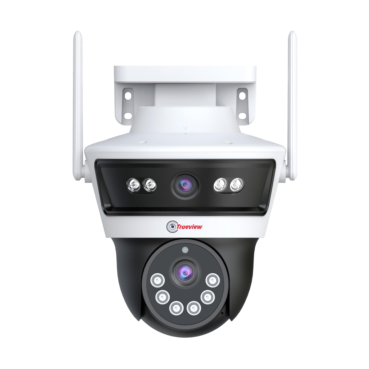 Sponsored Ad - Trueview Smart 4G Linkage 2Mp+2Mp Pan-Tilt Zoom CCTV Camera, Outdoor Indoor Security Camera, Water Proof, 2 Way Talk, Cloud Storage, Motion Detect, Supports SD Card Up to 256 GB, Night Vision