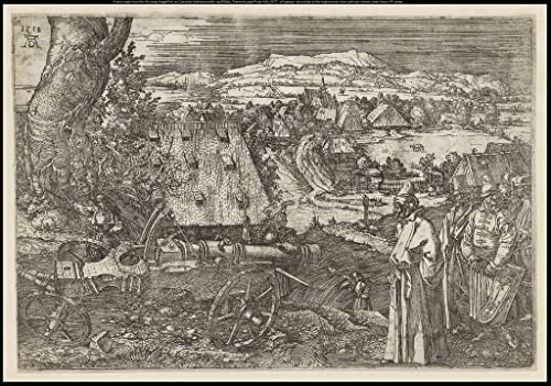 Impression d'art Albrecht Dürer toile de paysage 60x90cm pour décoration murale