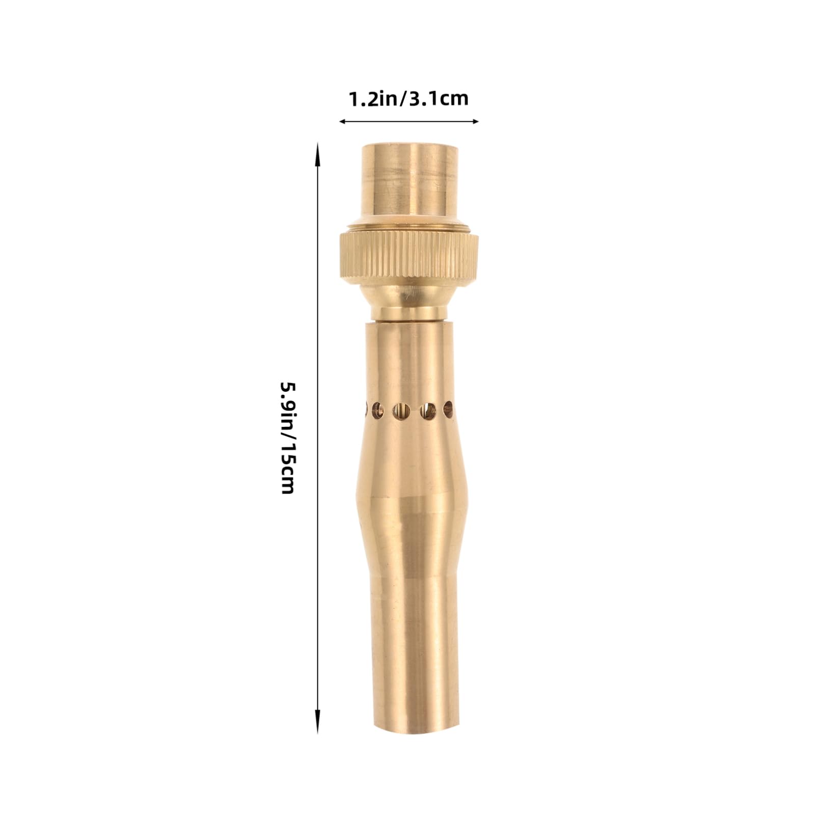 Levemolo Durable Fountain Nozzle Outdoor Fountain Spray Nozzle Replacement Sprinkler Heads for Garden