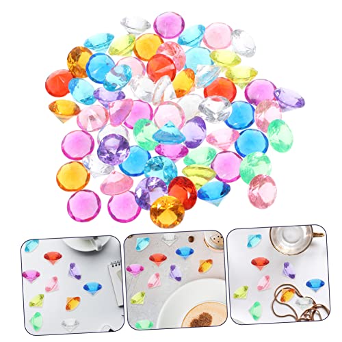 Florero relleno de diamantes OUNONA 300 uds cristales decoracion 5
