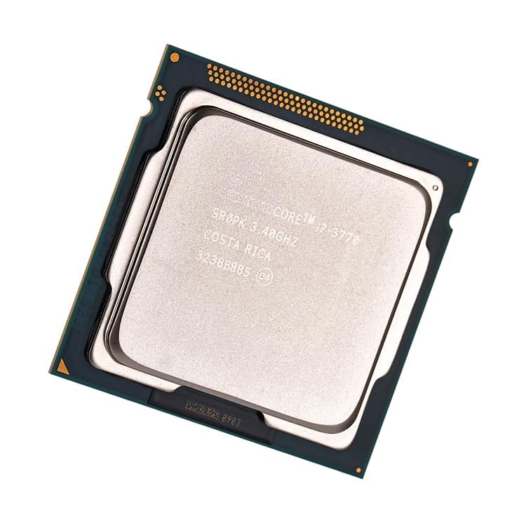 Image of Core i7 3nd Generation 3770 3.4 GHz Upto 3.9 GHz LGA 1155 Socket 4 Cores 8 Threads 8 MB Smart Cache Desktop Processor (Comes with Thermal Paste).