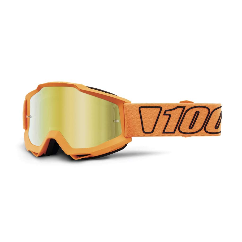 100% Accuri Adult Off-Road Motorcycle Goggles - Luminari/Gold Lens/One Size