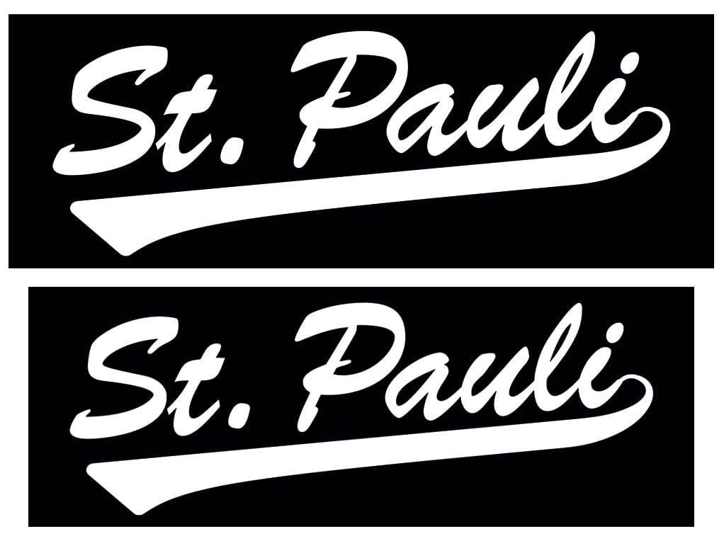 ST. PAULI 5 x patches + 5 x sticker pack