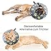 AVIDA ZEN Halskrause Hund & Katze, Hundekragen Leckschutz, aufblasbarer Halskragen weich nach OP und Kastration, Schutzkragen Verschiedene Größen, Kragen für Hunde und Katzen (M)