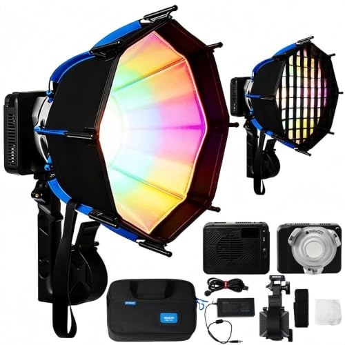 Image of Amaran ray 120c RGBWW COB LED Video Light, 120W, Bowens Mount, App Control