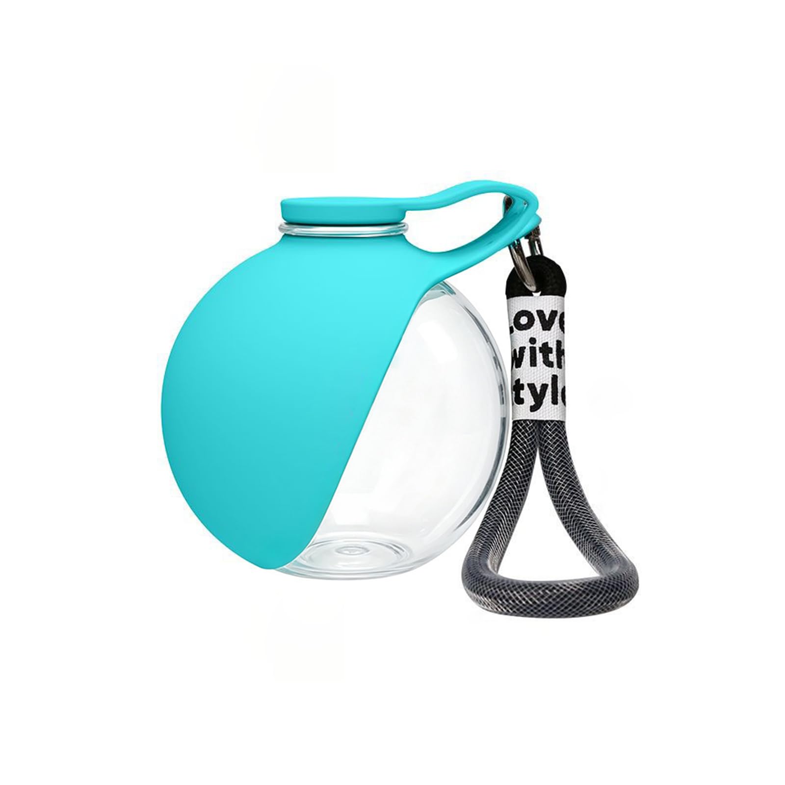 Dog Water Bottle Portable 2-in-1 Plastic for Walking Hiking Travel