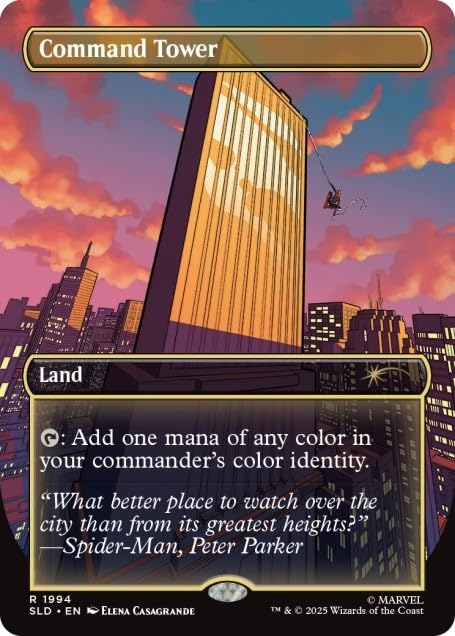 Magic the Gathering Secret Lair x Marvel's Spider-Man: Heroic