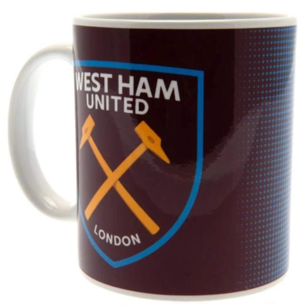 Forever Collectibles (UK) Ltd West Ham United Halftone 11oz Boxed Mug