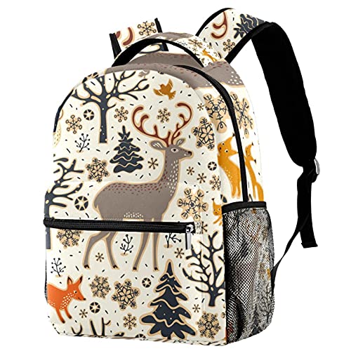 Sac à dos voyage enfant anti-fuite motif animaux de la forêt