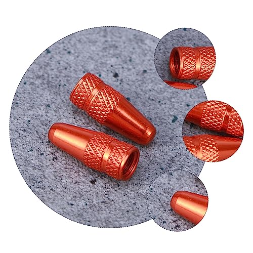 Tapas para válvulas de bicicleta VICASKY, 2 juegos de tapones duraderos de aluminio, ligeros y fáciles de instalar, mejoran la estética y protegen contra fugas y suciedad, 12 piezas × 2 miniatura 3