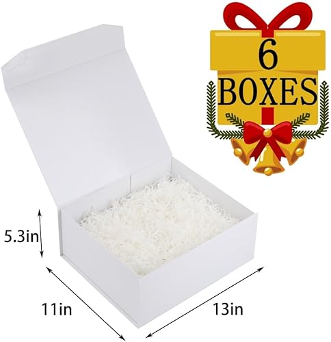 Vista 127 de 5 cajas de regalo de color oro rosa de 9.5 x 7 x 4 pulgadas con tapas para regalos, caja de regalo magnética, pequeñas cajas de regalo