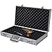 COSTWAY Malette Pistolet en Aluminium Valise à Pistolet avec Serrure à Combinaison 47x25x8,3cm