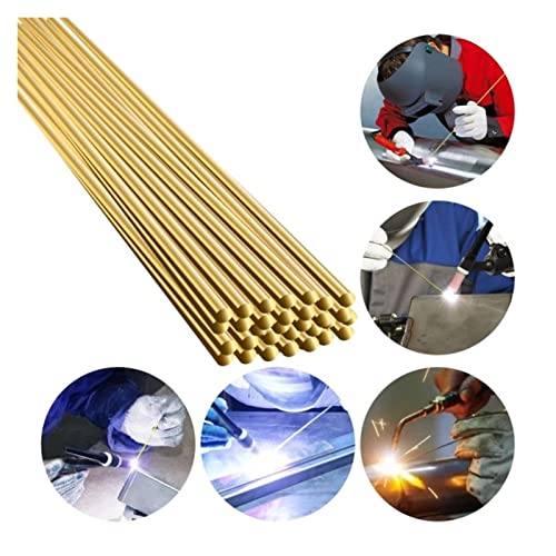 Messing staaf, messing lasdraad, massief koperen staaf, draaibank staaf voorraad combinatie; (Color : 10pcs, Size : 1… - Image 7