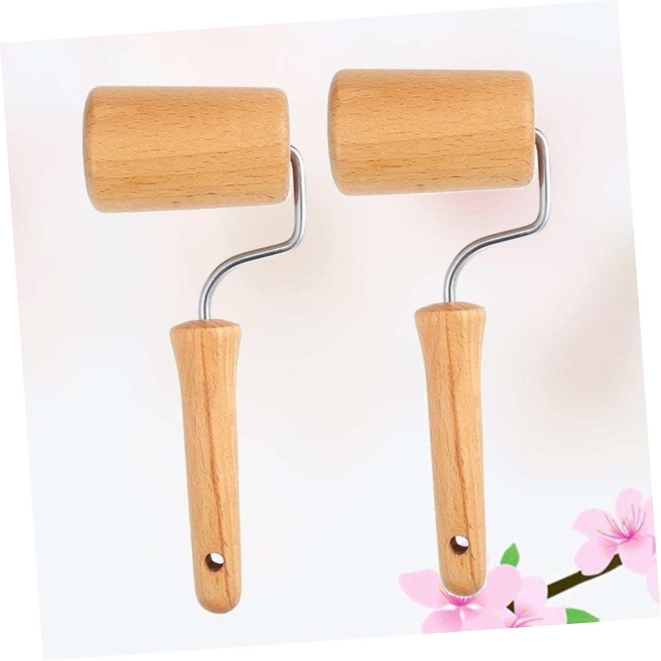 Set Spianatoia con Mattarello, tagliere, asse in Legno di Betulla 30x48,5 cm e Mattarello 30,5 cm 2,5 cm per impastare, stendi pasta | Leroy Merlin